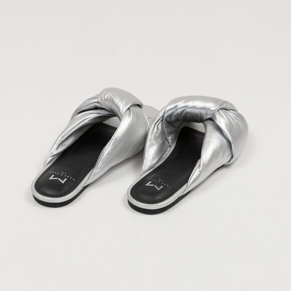 Marc Fisher Olgalia Womens Dressy Slip On Slide Sandals Silver Size 6.5 240033 - Picture 3 of 5